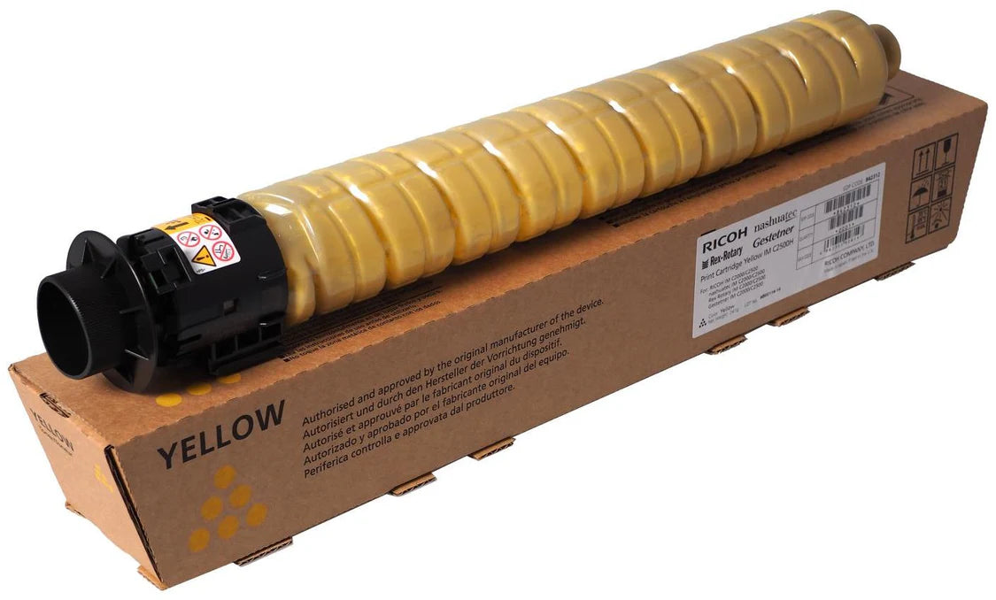 Cartouche toner jaune original Ricoh 842312 IM C2000/2500