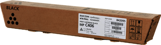 Cartouche toner noir original Ricoh 842095 MP C306 et MP C406 