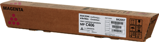 Cartouche toner magenta Ricoh 842097 MP C306 et MP C406