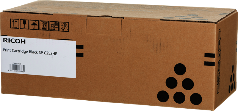Cartouche toner noir original Ricoh 407716 SP C252