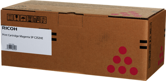 Cartouche toner magenta original Ricoh 407718 SP C252
