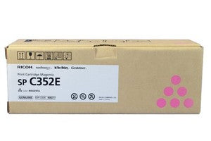 Cartouche toner magenta original Ricoh 408217 SP C352